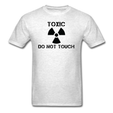 "Toxic Do Not Touch" - Men's T-Shirt light oxford / S - LabRatGifts - 9