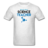 "World's Best Science Teacher" - Men's T-Shirt light oxford / S - LabRatGifts - 9
