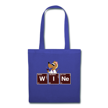 "WINe Periodic Table" - Tote Bag royalblue / One size - LabRatGifts - 2