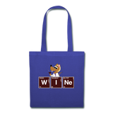 "WINe Periodic Table" - Tote Bag royalblue / One size - LabRatGifts - 2