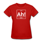 "Ah! The Element of Surprise" - Women's T-Shirt red / S - LabRatGifts - 5