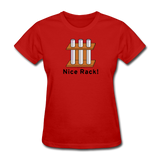 "Nice Rack" - Women's T-Shirt red / S - LabRatGifts - 9