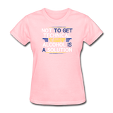 "Technically Alcohol is a Solution" - Women's T-Shirt pink / S - LabRatGifts - 12