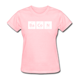 "BaCoN" - Women's T-Shirt pink / S - LabRatGifts - 12