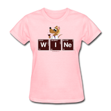 "Wine Periodic Table" - Women's T-Shirt pink / S - LabRatGifts - 1