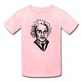 "Albert Einstein" - Kids' T-Shirt pink / XS - LabRatGifts - 2