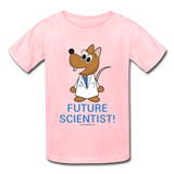 "Future Scientist" (Matt) - Kids' T-Shirt pink / XS - LabRatGifts - 3