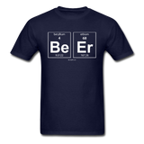 "BeEr" - Men's T-Shirt navy / S - LabRatGifts - 2