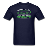 "Stand Back" - Men's T-Shirt navy / S - LabRatGifts - 2