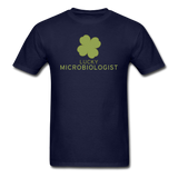 "Lucky Microbiologist" - Men's T-Shirt navy / S - LabRatGifts - 13