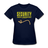 "Security Ebola Laboratory" - Women's T-Shirt navy / S - LabRatGifts - 11