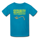 "Security Ebola Laboratory" - Kids' T-Shirt turquoise / XS - LabRatGifts - 3