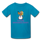Kids' T-Shirt turquoise / XS - LabRatGifts - 4