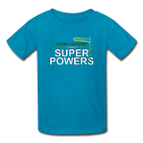 "Forget Lab Safety" - Kids' T-Shirt turquoise / XS - LabRatGifts - 3