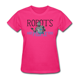 "Robots are People too" - Women's T-Shirt fuchsia / S - LabRatGifts - 4