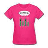 "Team Science" - Women's T-Shirt fuchsia / S - LabRatGifts - 3