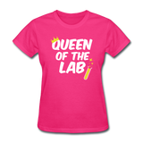"Queen of the Lab" - Women's T-Shirt fuchsia / S - LabRatGifts - 2