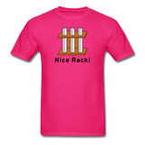 "Nice Rack" - Men's T-Shirt fuchsia / S - LabRatGifts - 2