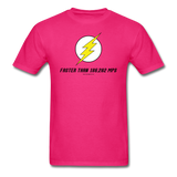 "Faster Than 186,282 MPS" - Men's T-Shirt fuchsia / S - LabRatGifts - 2