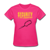 "Security E. Coli Laboratory" - Women's T-Shirt fuchsia / S - LabRatGifts - 3