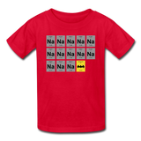 "Na Na Na Batmanium" - Kids' T-Shirt red / XS - LabRatGifts - 6