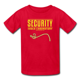 "Security Ebola Laboratory" - Kids' T-Shirt red / XS - LabRatGifts - 5