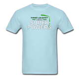 "Forget Lab Safety" - Men's T-Shirt powder blue / S - LabRatGifts - 14