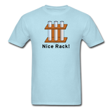 "Nice Rack" - Men's T-Shirt powder blue / S - LabRatGifts - 12