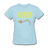 "Security Ebola Laboratory" - Women's T-Shirt powder blue / S - LabRatGifts - 12