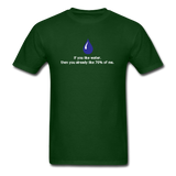 "If You Like Water" - Men's T-Shirt forest green / S - LabRatGifts - 3