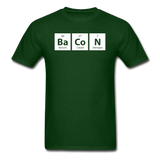 "BaCoN" - Men's T-Shirt forest green / S - LabRatGifts - 4