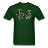 "I've Lost an Electron" - Men's T-Shirt forest green / S - LabRatGifts - 2