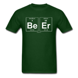 "BeEr" - Men's T-Shirt forest green / S - LabRatGifts - 3