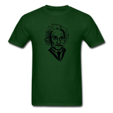 "Albert Einstein" - Men's T-Shirt forest green / S - LabRatGifts - 15