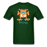 "Biology Monster" - Men's T-Shirt forest green / S - LabRatGifts - 16