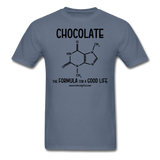 "Chocolate" - Men's T-Shirt denim / S - LabRatGifts - 3
