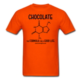"Chocolate" - Men's T-Shirt orange / S - LabRatGifts - 11