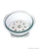 Borosil® Desiccator With Cover and Porcelain Plate - Plastic Knob - Borosilicate Glass 300 mm CS/1