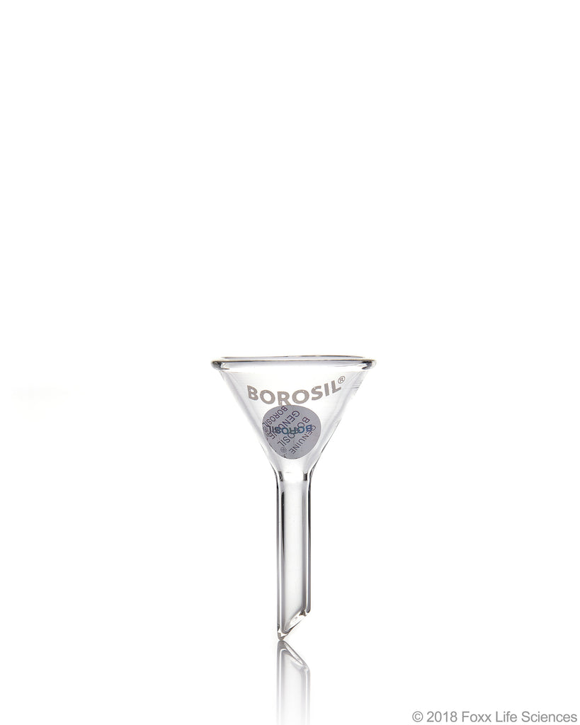 Borosil® Funnels - Short Stem - Plain - 60 deg 35 MM - ISO 4798 - 3.3 Borosilicate glass
