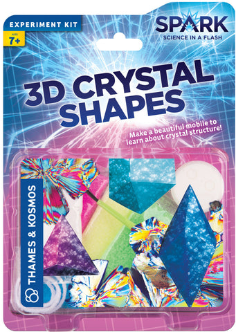 "3D Crystal Shapes" - Experiment Kit  - LabRatGifts - 1