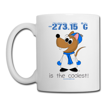 "-273.15 °C is the coolest" - Mug white / One size - LabRatGifts