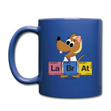 "Lab Rat Periodic Table" (blonde) - Mug royal blue / One size - LabRatGifts - 2