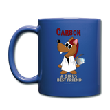 "Carbon, A Girl's Best Friend" - Mug royal blue / One size - LabRatGifts - 1