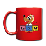 "Lab Rat Periodic Table" (blonde) - Mug red / One size - LabRatGifts - 1
