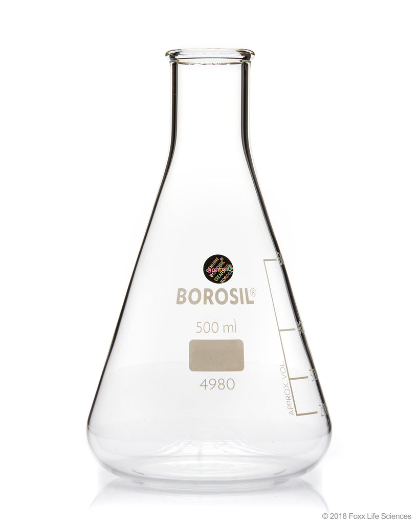 Borosil® Erlenmeyer Flasks Graduated Conical NM Borosilicate 3.3 ISO 1773 CS/20 2L