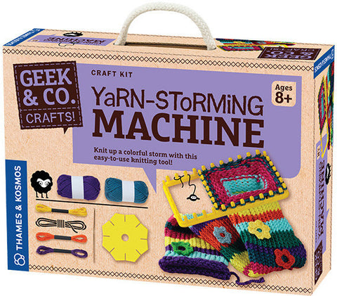 "Yarn-Storming Machine" - Craft Kit  - LabRatGifts - 1