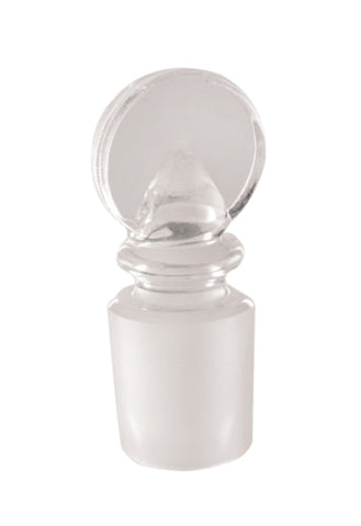 Borosil® Stoppers, Glass, Clear, Pennyhead, Solid, 45/40, CS/20