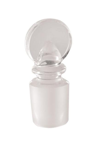 Borosil® Stoppers, Glass, Clear, Pennyhead, Solid, 55/54, CS/20