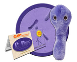 C. Diff (Clostridium Difficile) - GIANTmicrobes® Plush Toy Default Title - LabRatGifts - 1