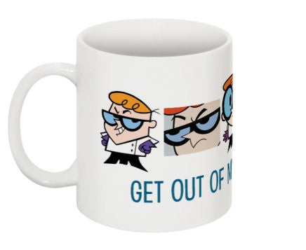 "Dexter - Get Out of My Laboratory" - Mug Default Title - LabRatGifts - 1